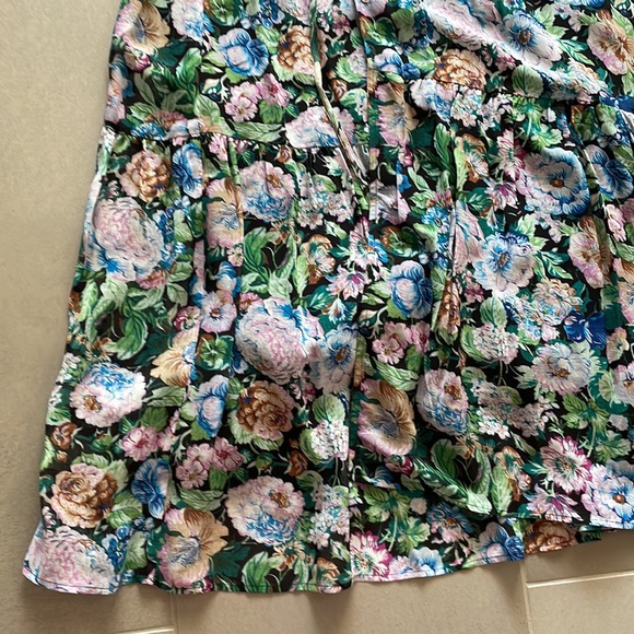 & other stories floral print flutter sleeve wrap midi dress - Picture 10 of 15